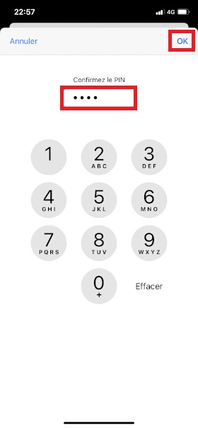 Modifier le code PIN de la SIM sur Apple iPhone 11 Pro Max